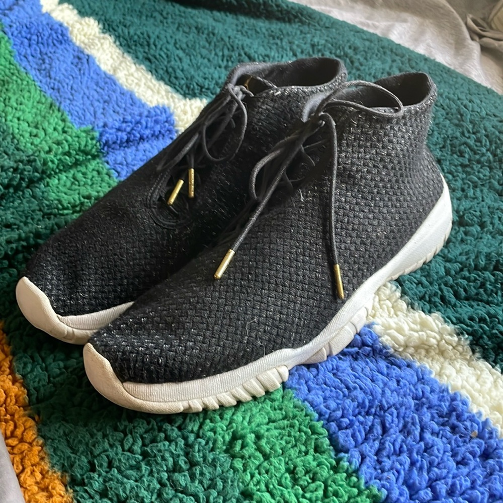 Men’s Air Jordan Future. Black & White Size 13.